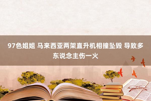 97色姐姐 马来西亚两架直升机相撞坠毁 导致多东说念主伤一火