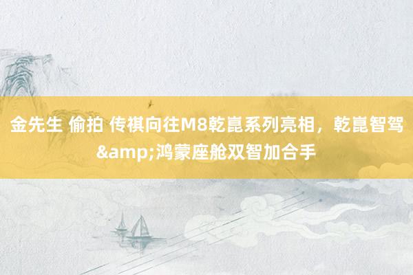 金先生 偷拍 传祺向往M8乾崑系列亮相，乾崑智驾&鸿蒙座舱双智加合手