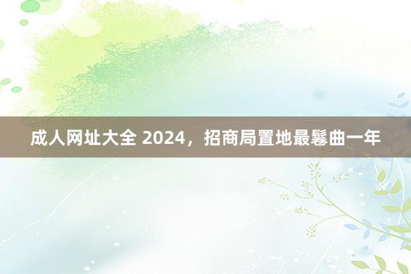 成人网址大全 2024，招商局置地最鬈曲一年